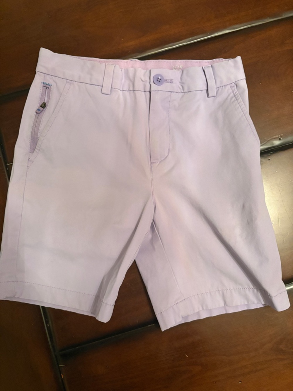 Vineyard Vines Lavender and Navy Performance Shorts